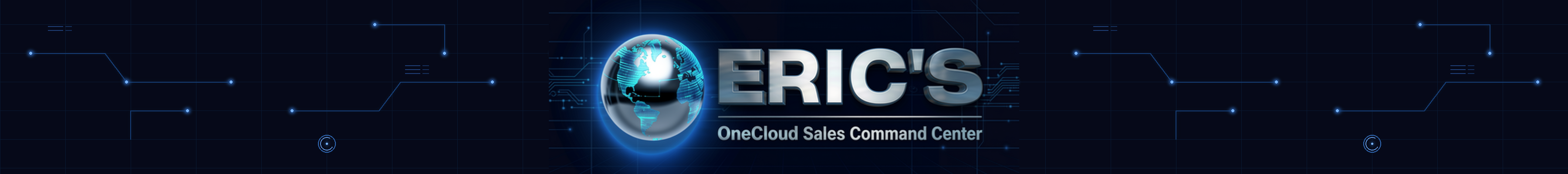 Eric's OneCloud Sales Command Center